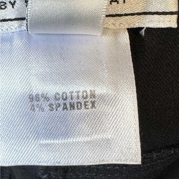 ST. John Sport Pants Size 10 Black Marie Gray Fly Gold Button USA Made - Picture 8 of 8